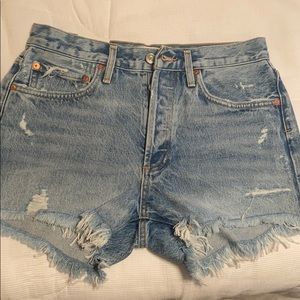 AGOLDE Parker Vintage Cutoff in Swapmeet